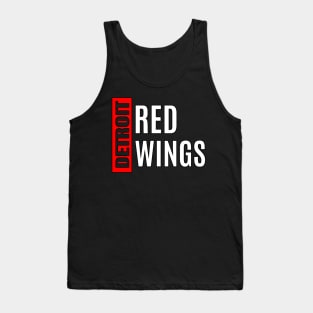 Red wings modern Tank Top